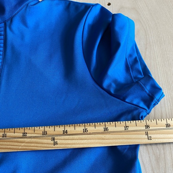 Tail 1/4 Zip Golf Polo Shirt Women S Blue Pleated Pickleball Sportswear Athletic - Picture 7 of 10